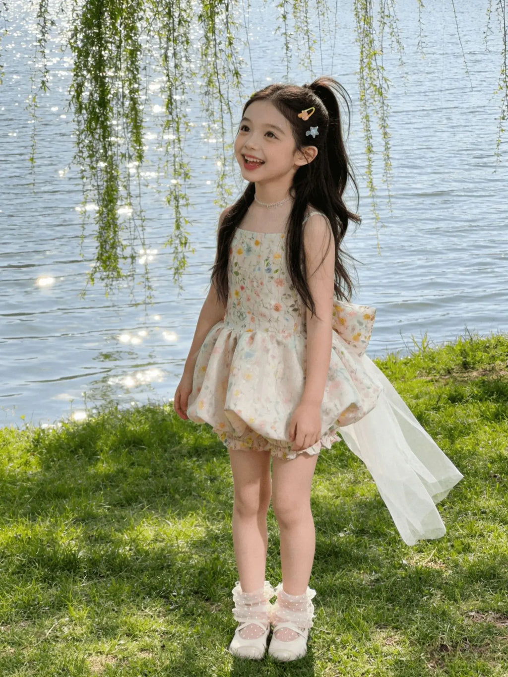 2026 New Baby Girls Summer Fashion Printed  Sets,  Floral  Top + Shorts  Princess Sweet  Suits  2-10 T