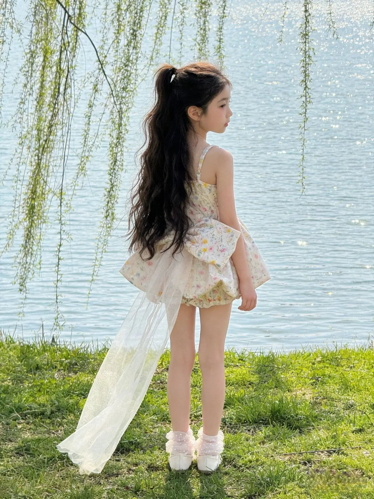 2026 New Baby Girls Summer Fashion Printed  Sets,  Floral  Top + Shorts  Princess Sweet  Suits  2-10 T